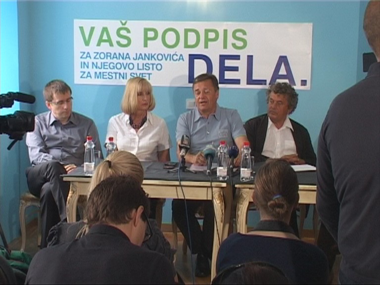 Janković začel zbirati podpise v podporo kandidaturi