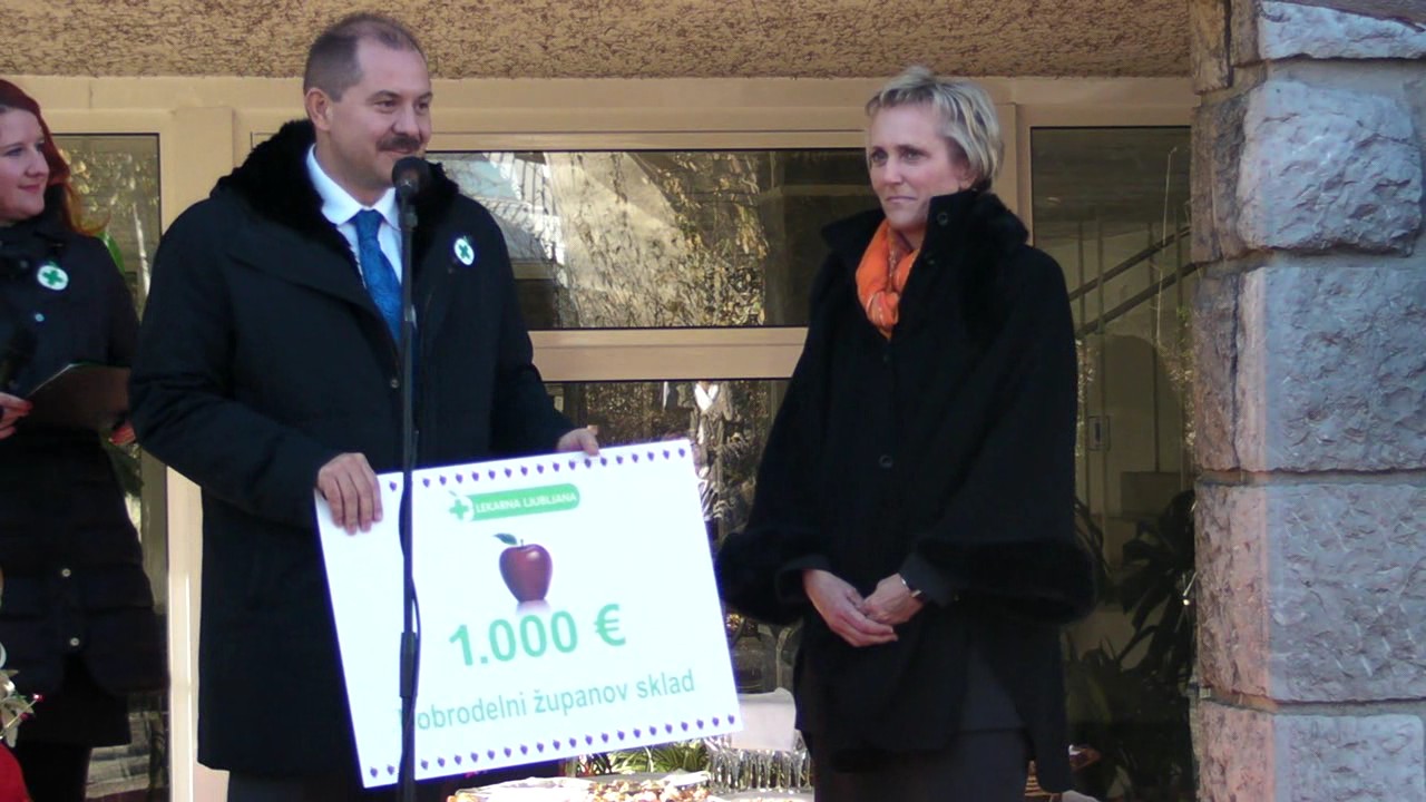 Lekarno v Preserjah na pot pospremilo za pet tisoč evrov donacij
