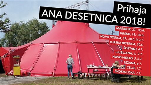 Ana Desetnica poživlja Ljubljano in še enajst slovenskih krajev